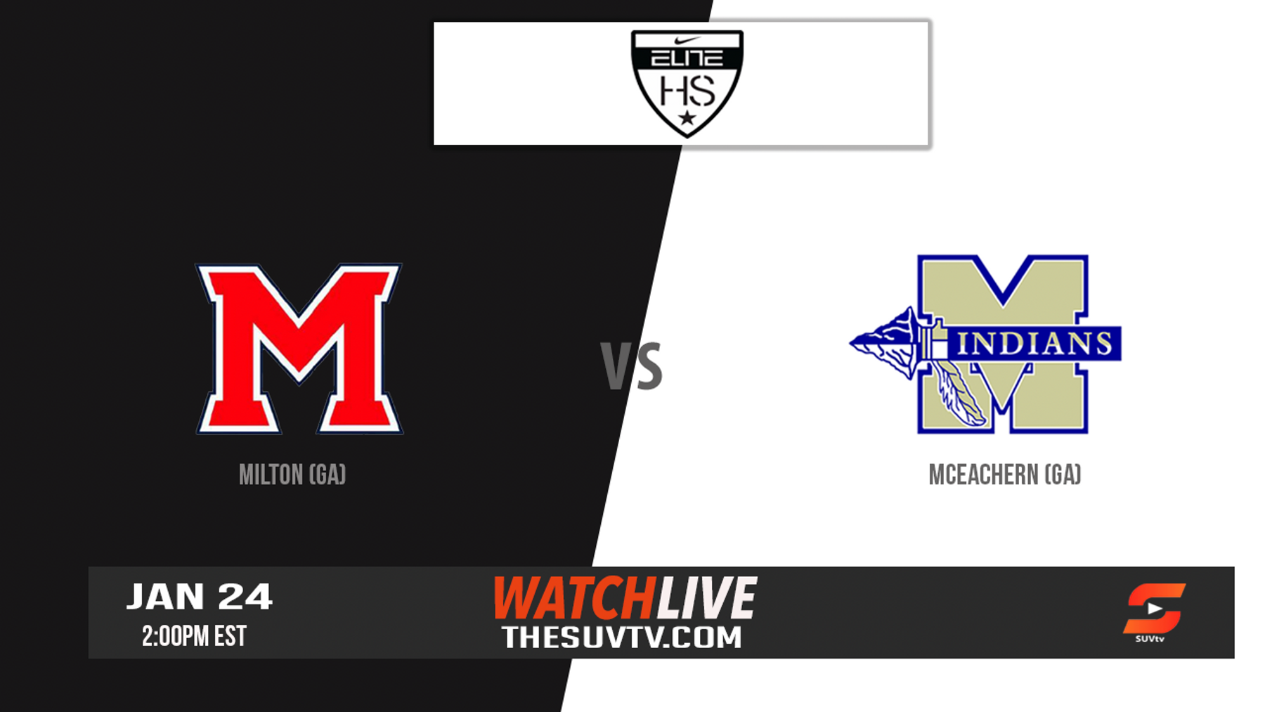 Milton vs. McEachern (Girls)